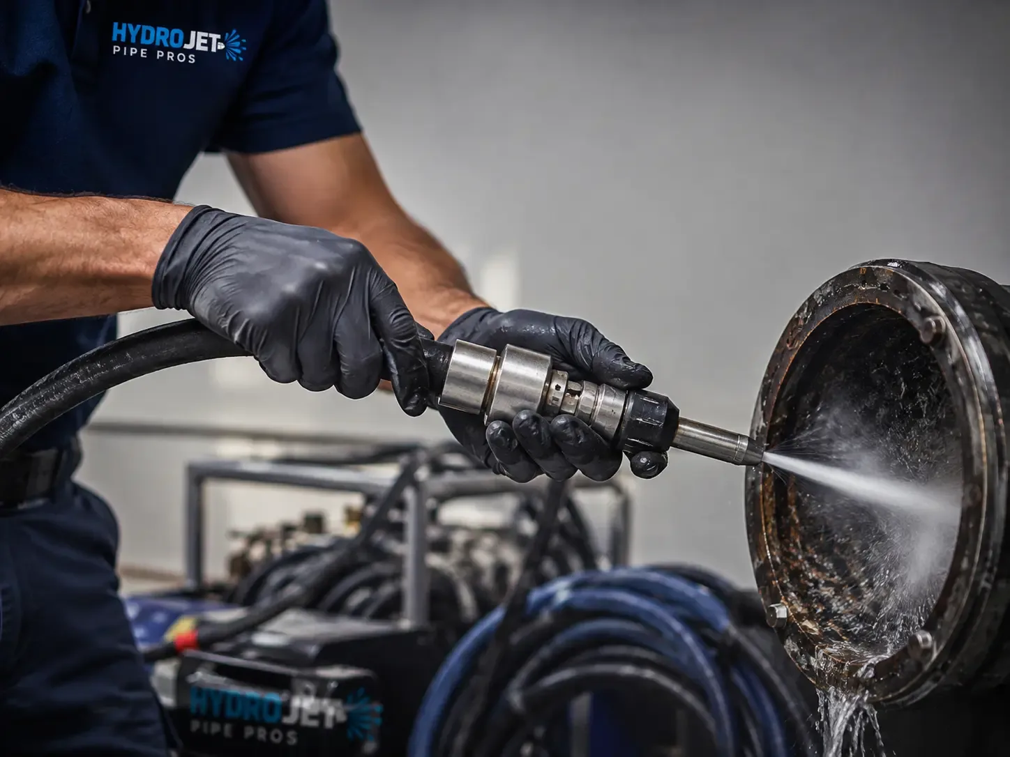 Hydro Jet Pipe Descaling in Lexington, TX